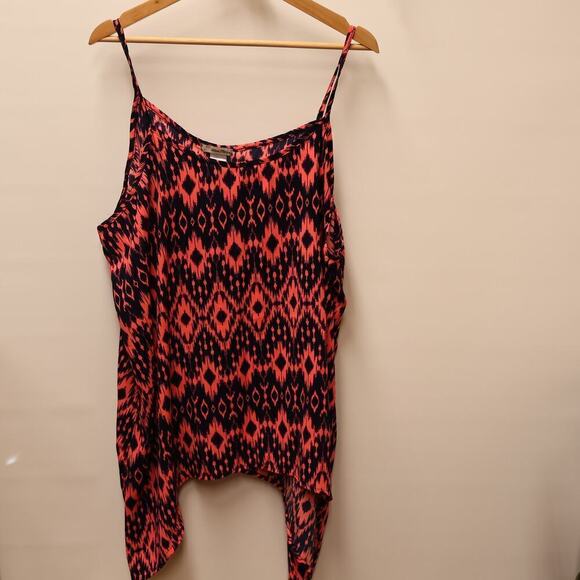 Ultra Teeze Size 3X Sun Top Assymetric Hem Sleeveless Drapes Nice - Picture 5 of 12